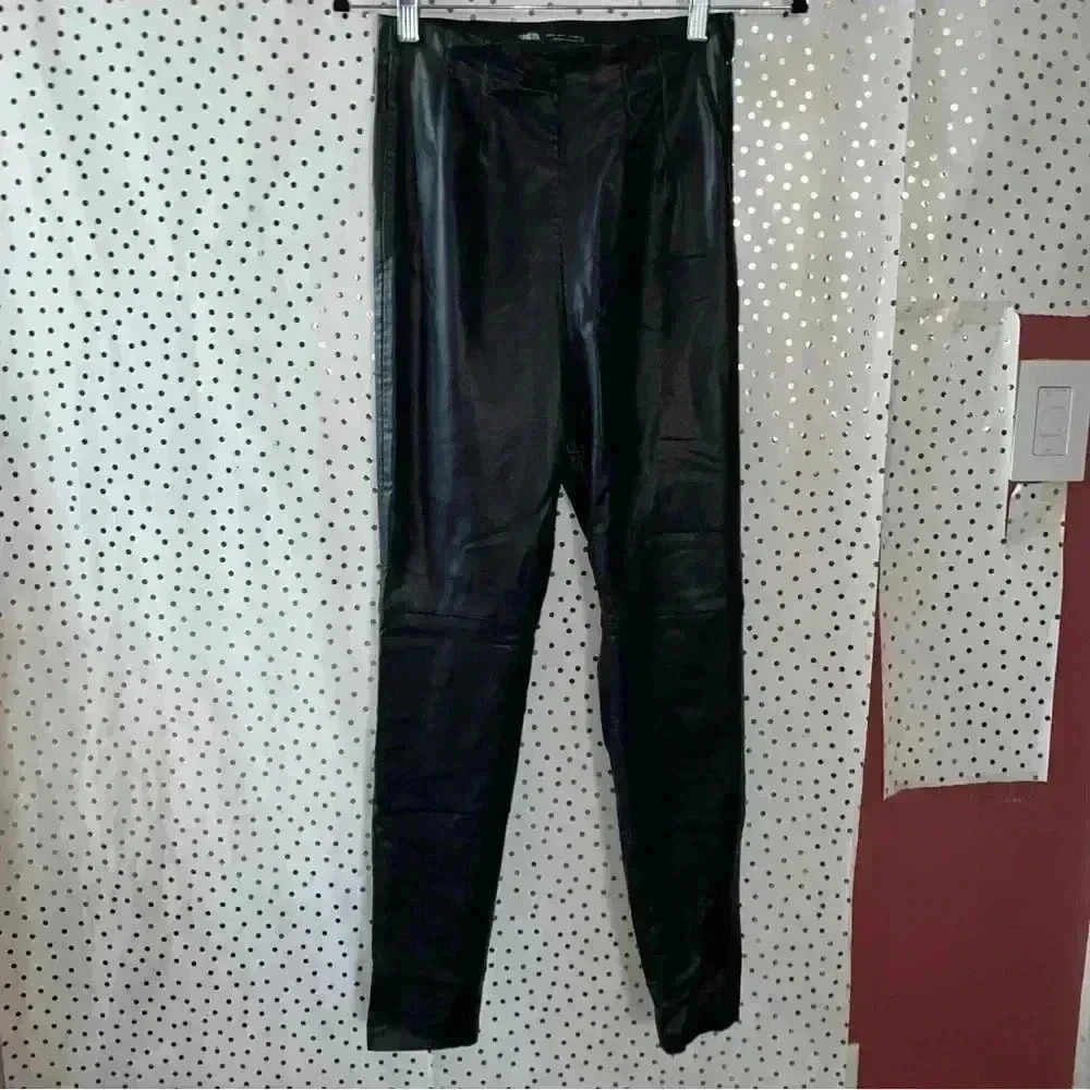 Zara Faux leather Pants
